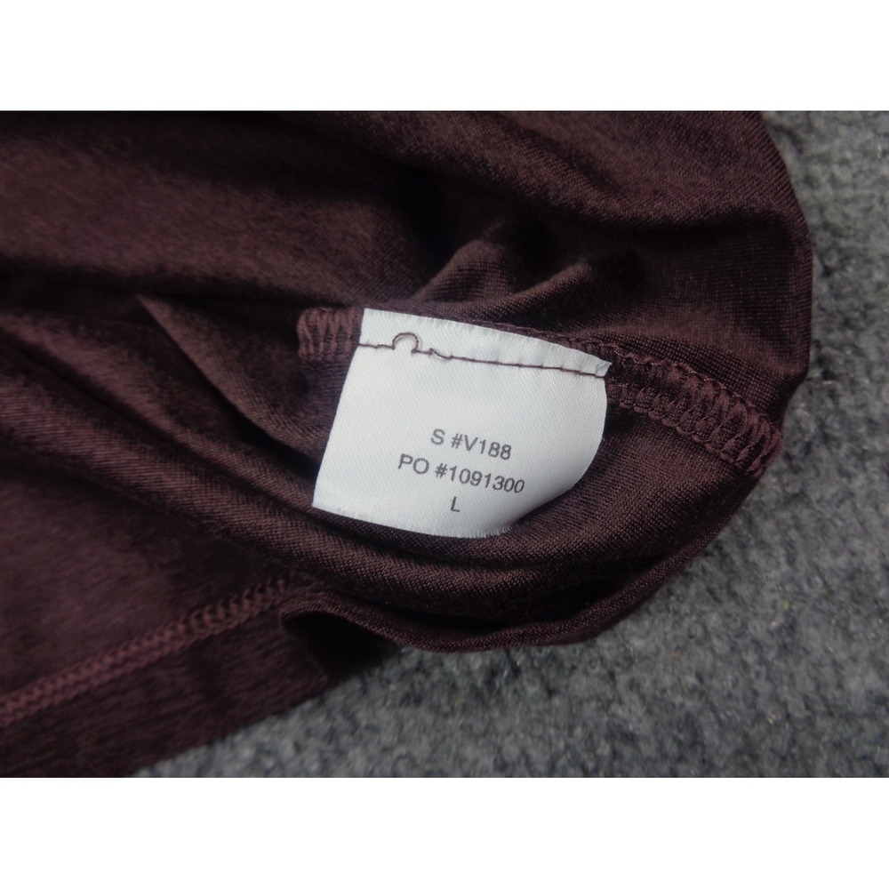 Vuori Polo Shirt Mens L Raisin Strato Tech Short Sleeve Lightweight Performance - Picture 7 of 11
